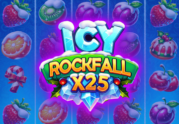 Игровой автомат Icy Rockfall X25 в Рокс казино